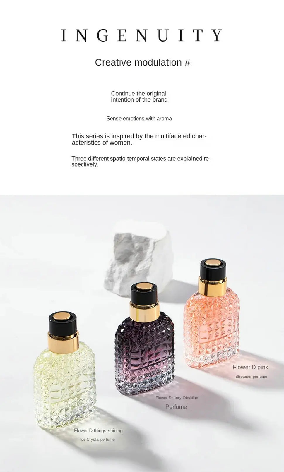 Lasting Fragrance Women Perfume Floral Scent Pheromone Eau De Parfum Cologne Men Profumo Uomo 100ml Perfumes Mujer Originales