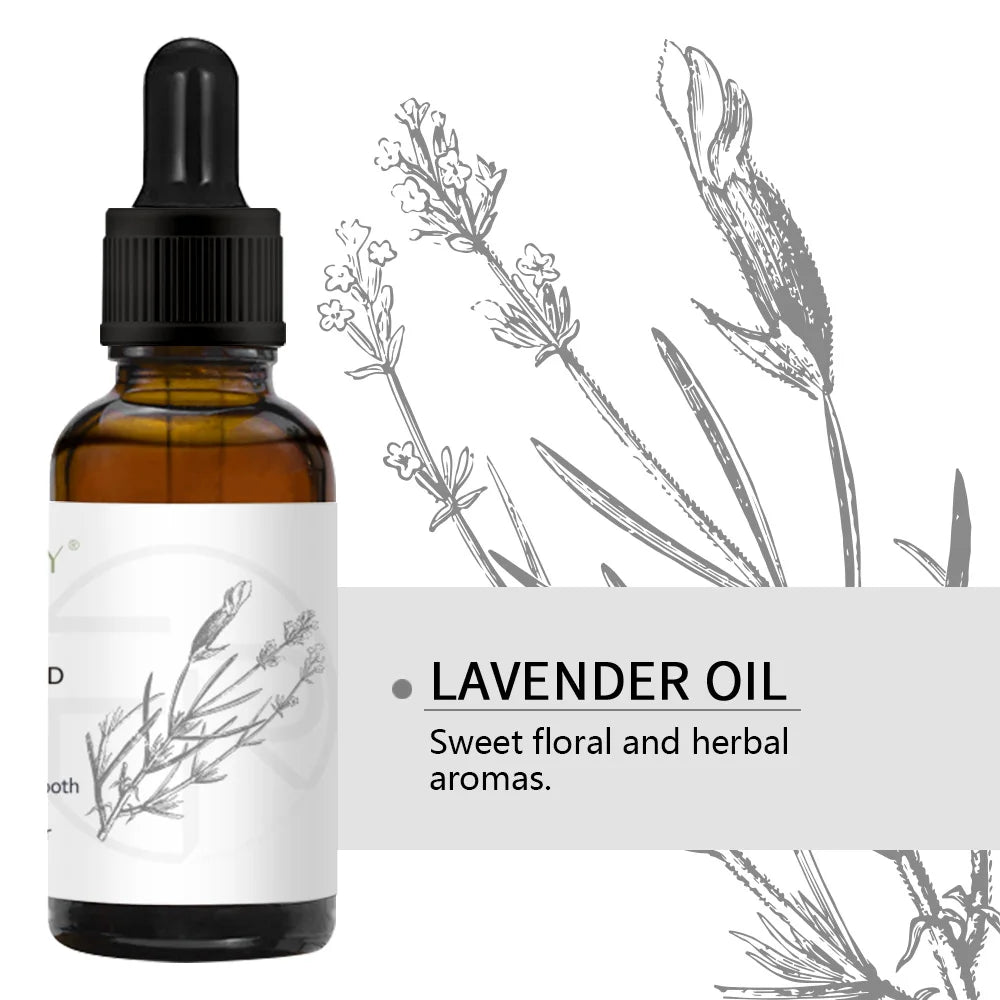 Essential Oils for Body Massage Oil Relax Therapeutic Body Oil Lavender Rosemary Lemon Peppermint Rose Argan Jojoba Massage Oil