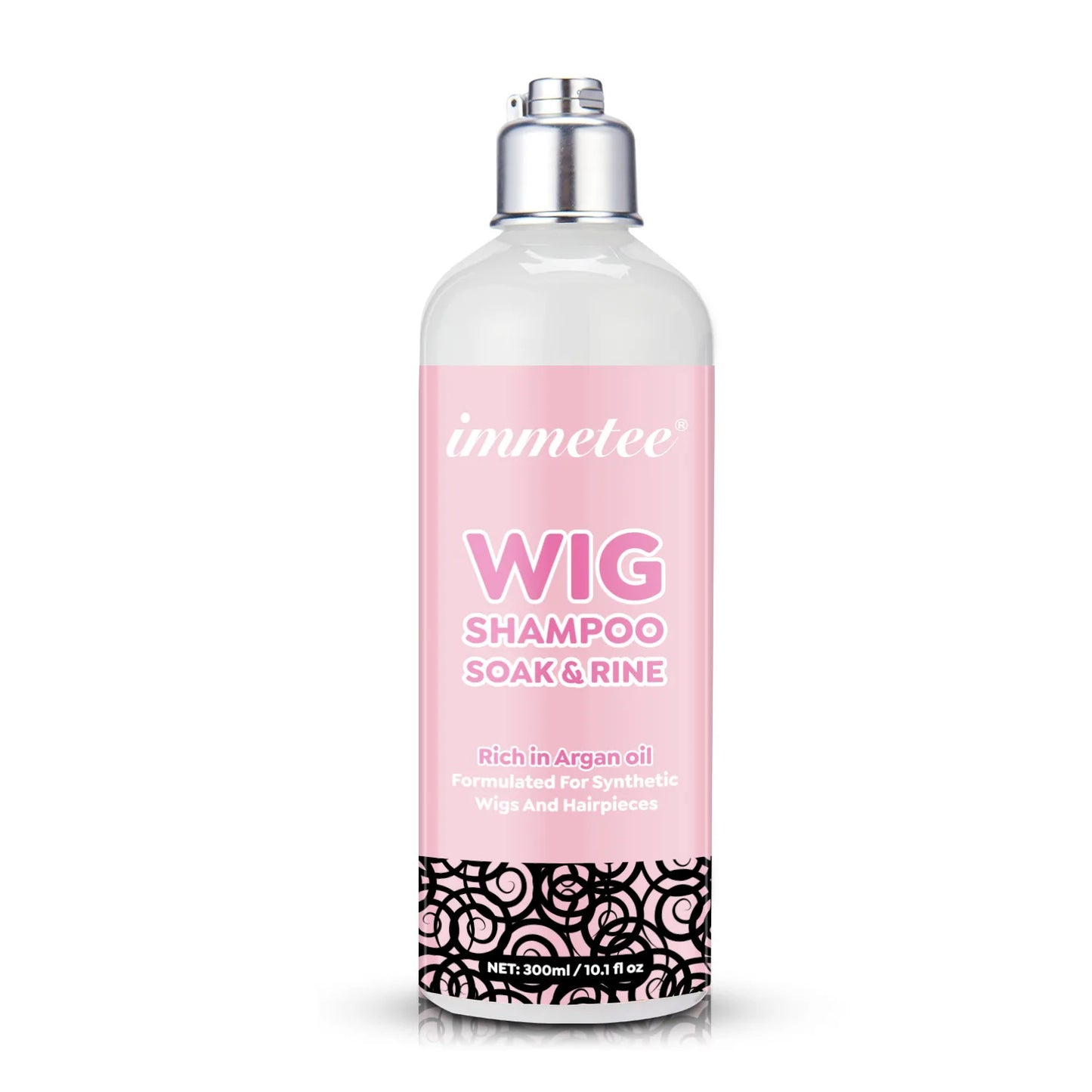 Wig Shampoo Professional Wig Solution for Human and Synthetic Hair Wig Braided Hair Pieces To Clean, Restore and Nourish Hair