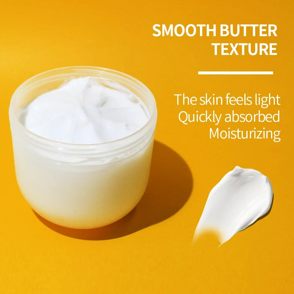 Body Lotion Butter Skin Care Coconut Oil Face Cream Whitening Moisturizing Brightening Collagen Remove Melanin Beauty Health