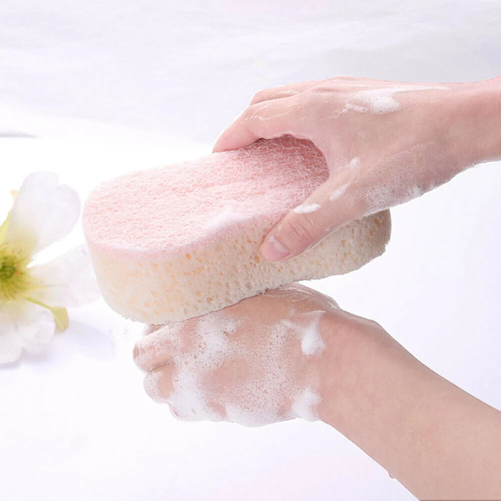 Double Sided Body Bath Foaming Sponge Adult Children Soft Bath Towel Exfoliating Massage Body Cleaning Home Bathroom Accessories