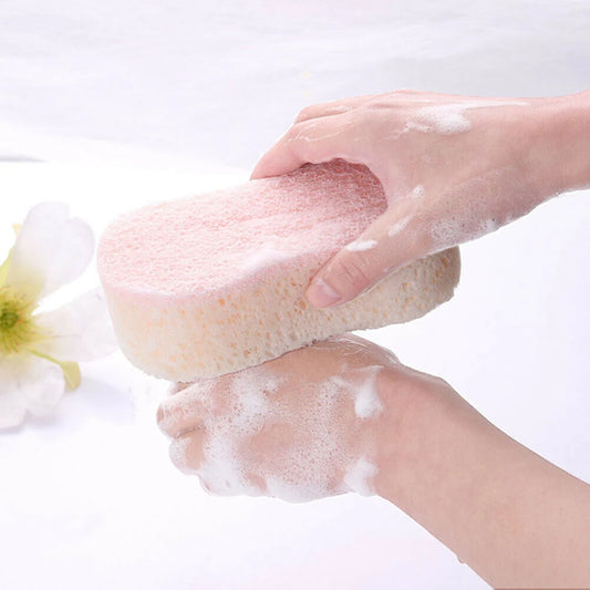 Double Sided Body Bath Foaming Sponge Adult Children Soft Bath Towel Exfoliating Massage Body Cleaning Home Bathroom Accessories