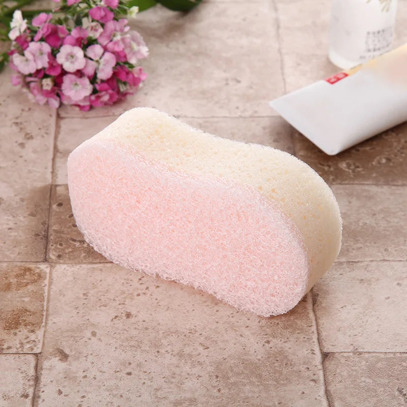 Double Sided Body Bath Foaming Sponge Adult Children Soft Bath Towel Exfoliating Massage Body Cleaning Home Bathroom Accessories