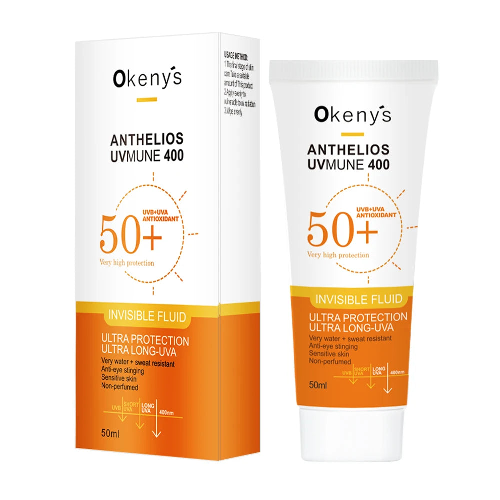 Original  Face Sunscreen Anthelios XL Anti-Shine Invisible Fluid | Anti-Imperfection Ultra SPF50 Body Sunscreen Whitening