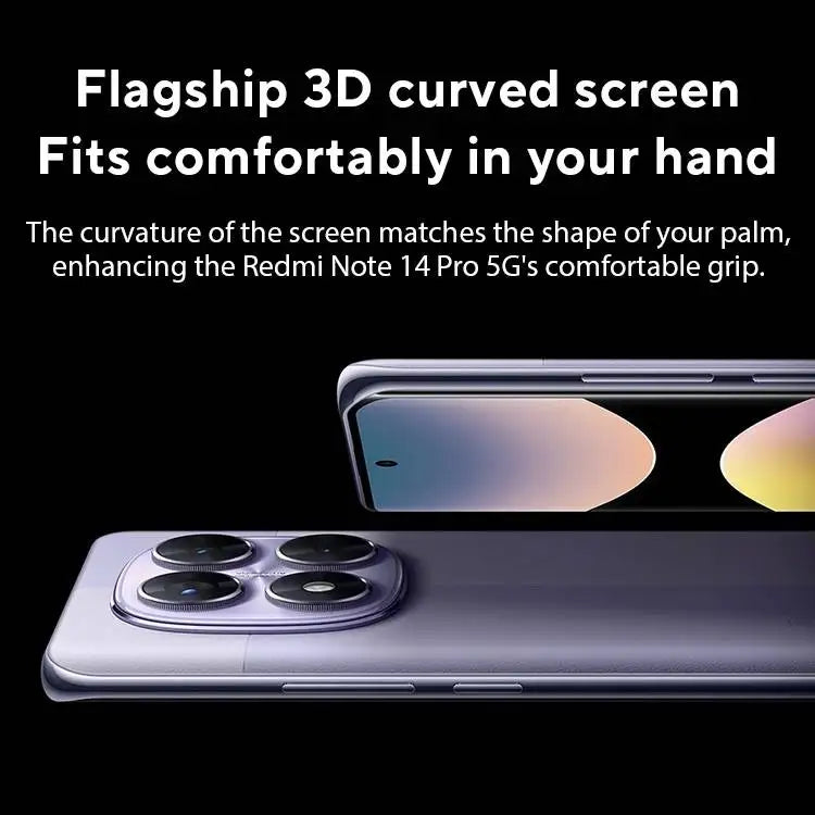 World Premiere Redmi Note 14 Pro 5G Global Version Smartphone Dimensity 7300-Ultra NFC 200MP Camera 1.5K 120Hz AMOLED Display
