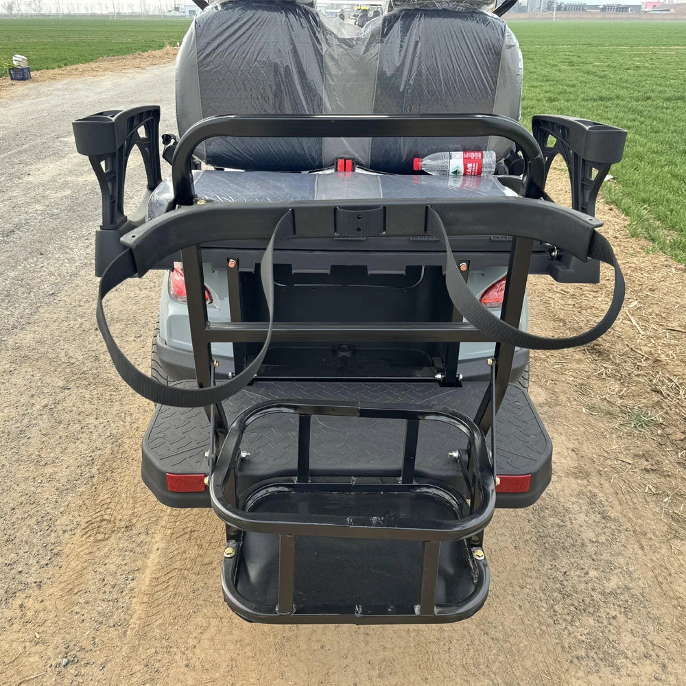 Brand New 4 Wheel Utility Vehicle 2 4 6 Seater 48/60/72V Electric Scooter Club Car Off Road Golf Cart With Rear Cargo Box