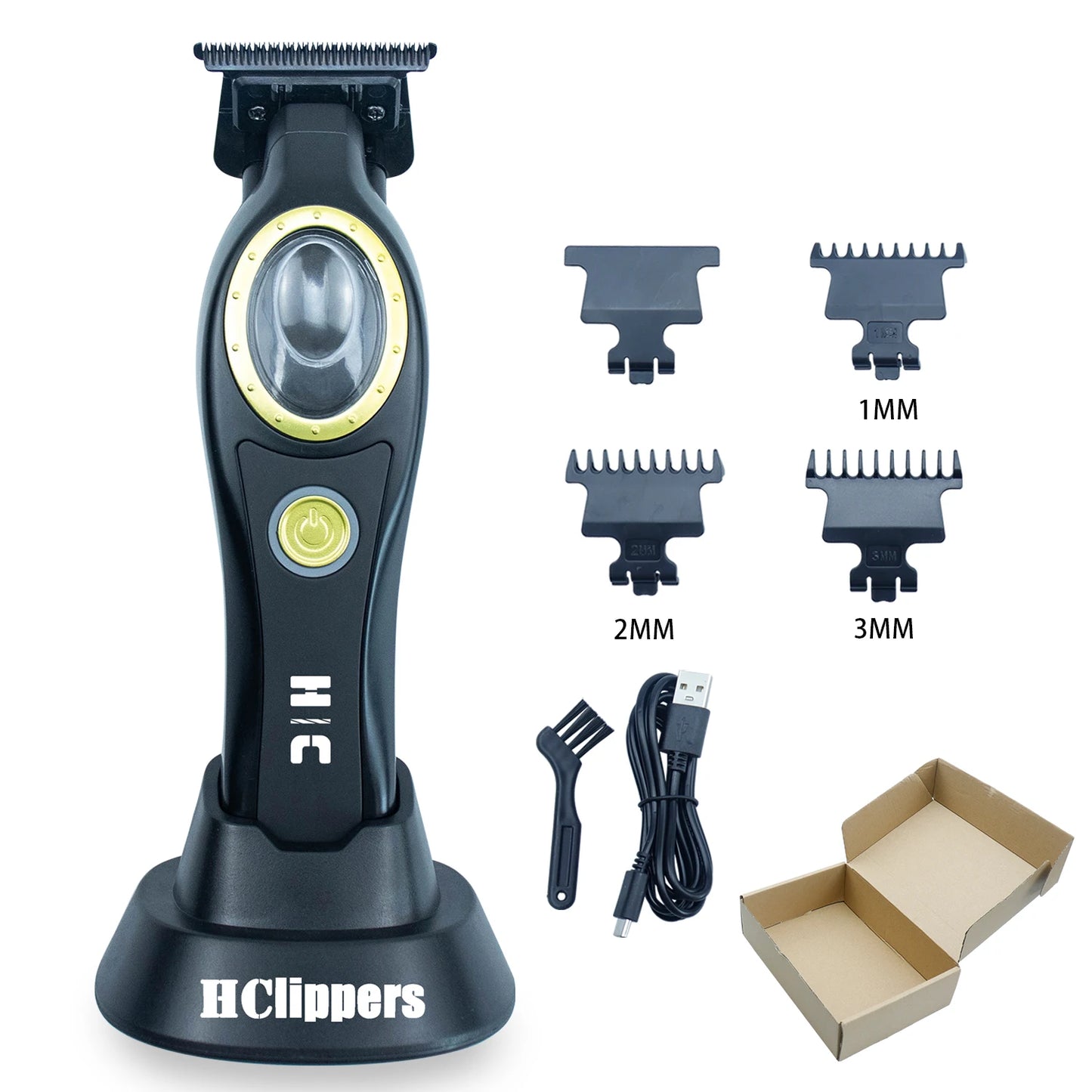 HClippers Barber Hair Trimmer Professional Men's Electric Hair Clipper with DLC Coating Blade for Hair Styling Trimmering HC231S