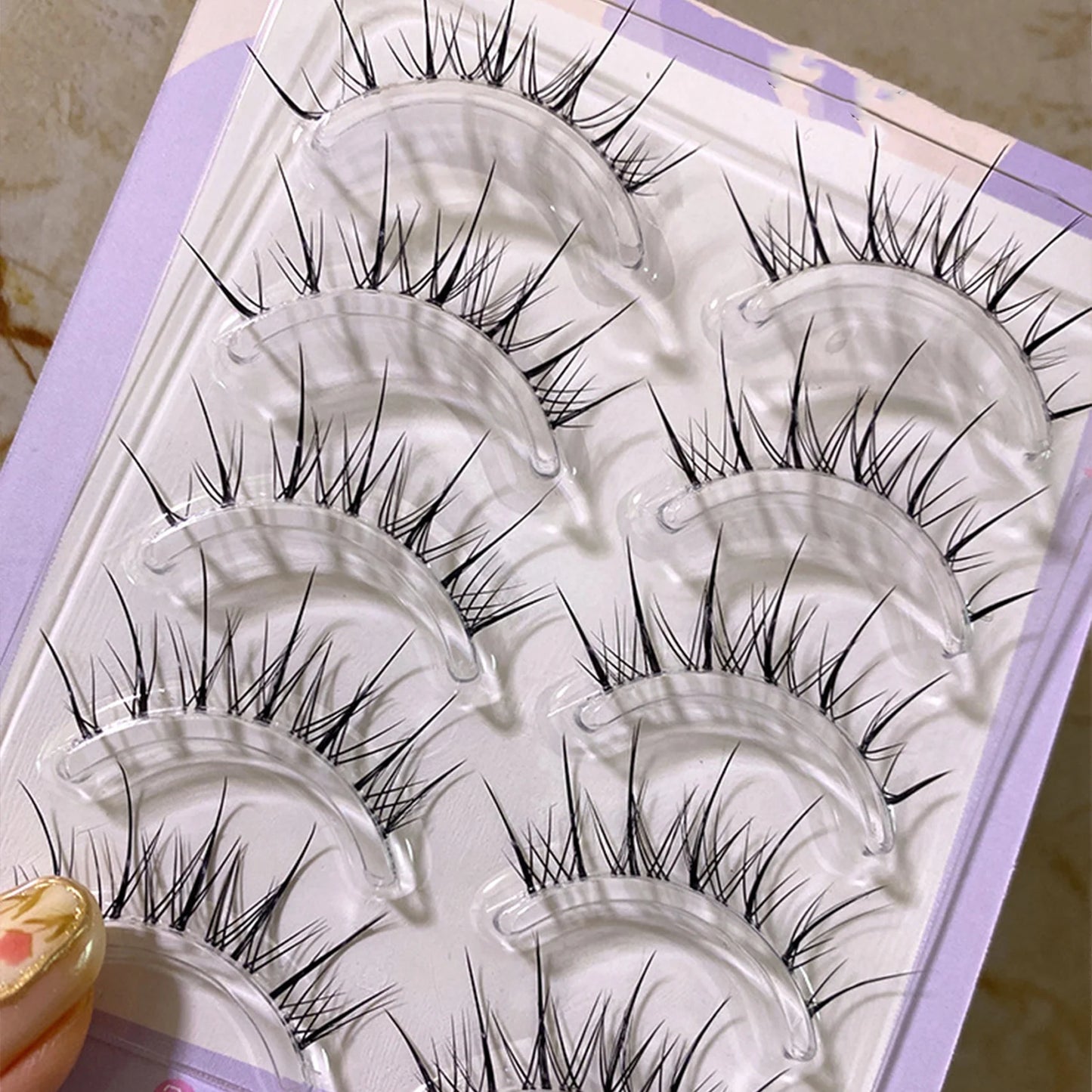 lashes strips natrual eyelashes extensions DIY Grafting Clusters Lengthening Wispy Curly Eyelashes for Eyes Beauty Lovers Girls