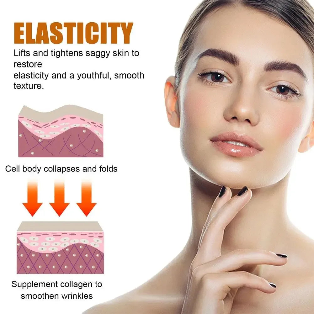 Collagen Face Serum Smoothing Wrinkle Moisturing Tightening Nourishing Hydrating Elasticity Brightening Face Skin Care Product