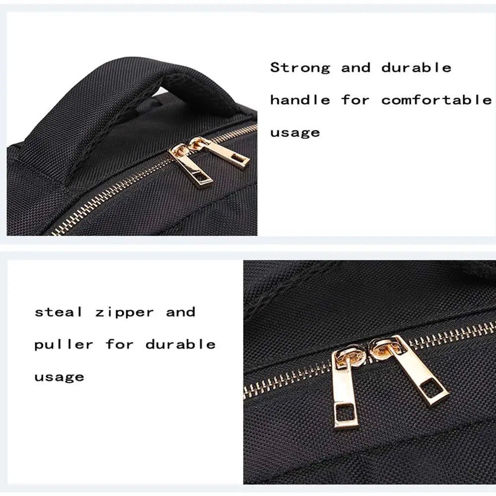 Barber Supplies Backpack Portable Clippers Organizer Hairstylist Tools Bag Large Capacity Travel Bag Salon Storage Shoulders Bag
