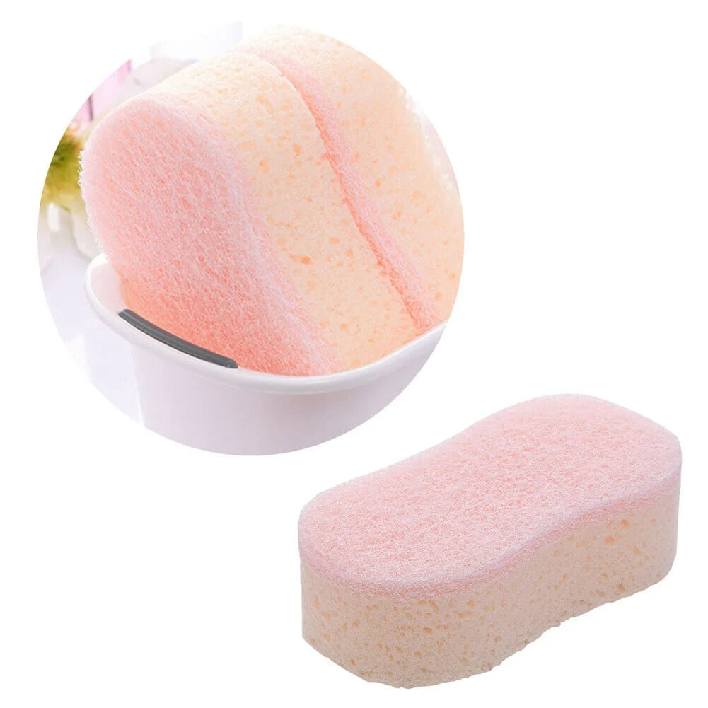 Double Sided Body Bath Foaming Sponge Adult Children Soft Bath Towel Exfoliating Massage Body Cleaning Home Bathroom Accessories