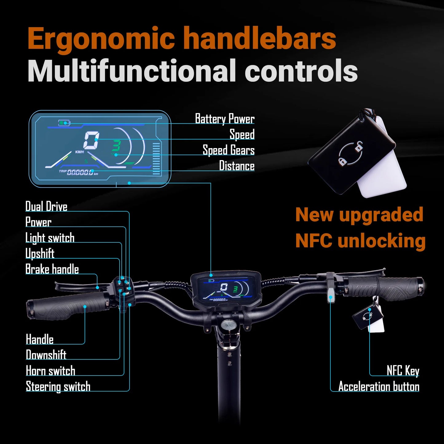 X5 6000W Dual Motor Eelectric Scooter in China Stock 60v 40ah Large Battery Remote Scooter with Seat 11-inch Tires