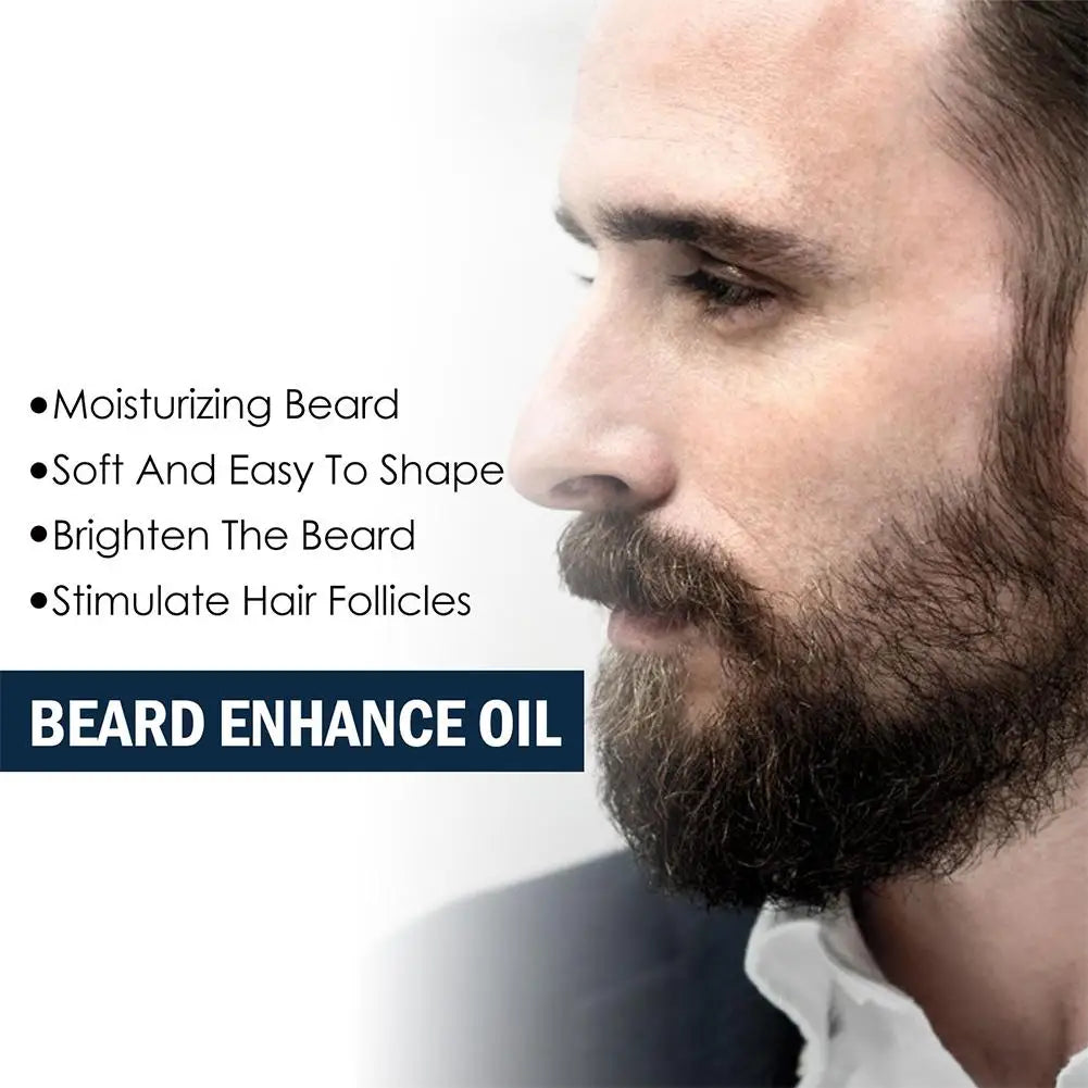 30ml Beard Care Oil For Men Beard Growth Grooming  Soften Strengthen Styling Beard Oil Thicker Nourish Beard Serum Beard Care