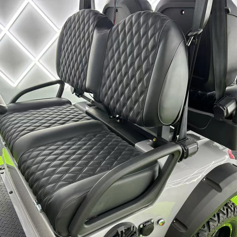 Brand New 4 Wheel Utility Vehicle 2 4 6 Seater 48/60/72V Electric Scooter Club Car Off Road Golf Cart With Rear Cargo Box