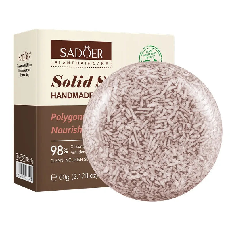 Lavender Shampoo Soap 1Box AntiDandruff & Anti-Itching Deep Cleansing Hair Care Strengthening Hair Roots Lightening & Revitalizi