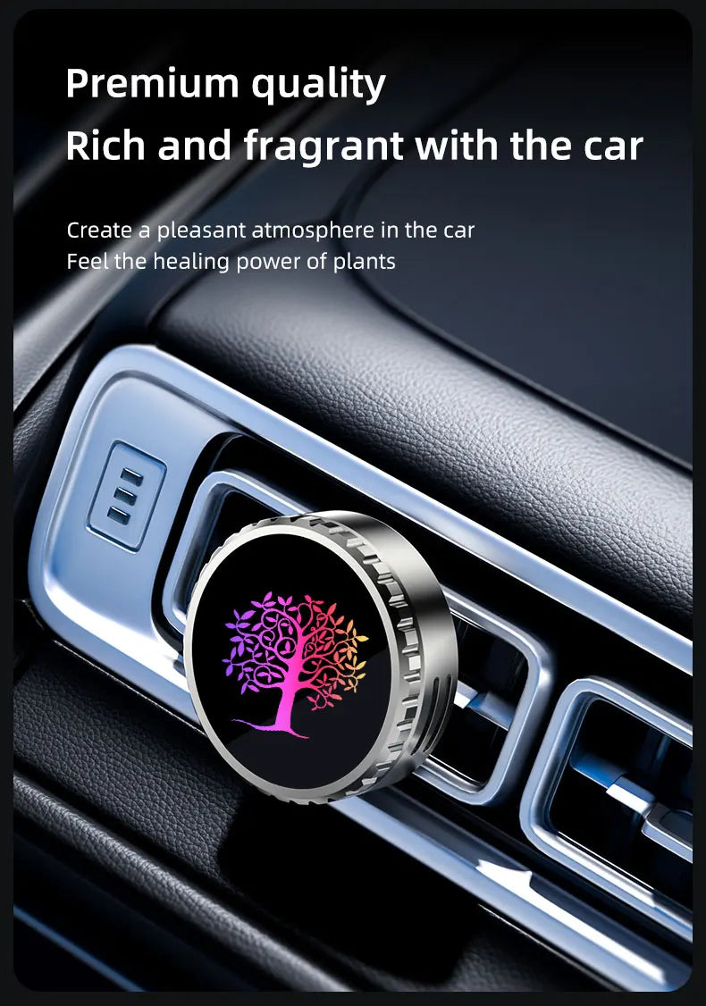 Cologne Car Air Outlet Aromatherapy Solid Fragrance Diffuser Accessories Car Air freshener Dual-purpose vent clip and charm