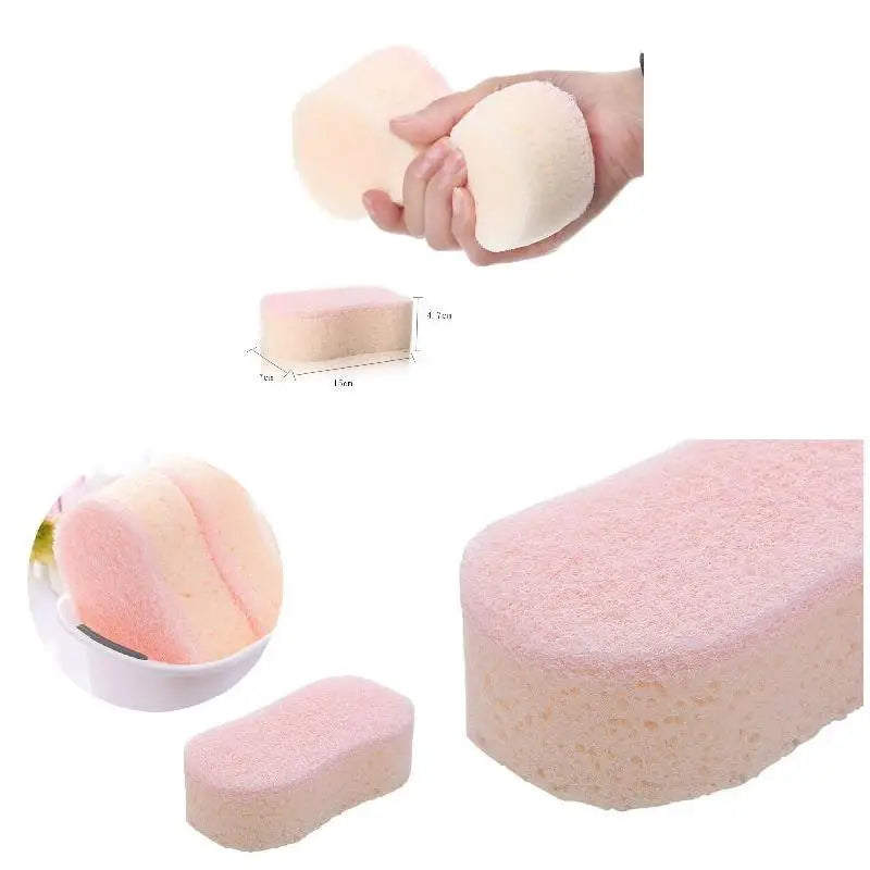 Double Sided Body Bath Foaming Sponge Adult Children Soft Bath Towel Exfoliating Massage Body Cleaning Home Bathroom Accessories