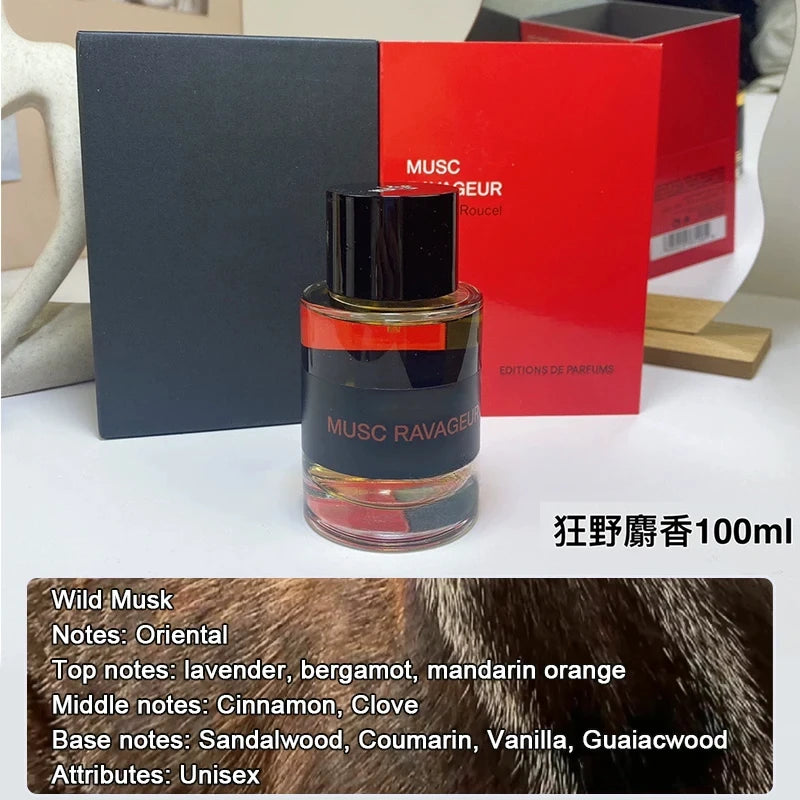 100ml Brand Portrait of a noblewoman Women Perfume Lasting Woody Flora Cologne Men Fragrance Pheromone Dating Everyday Perfume