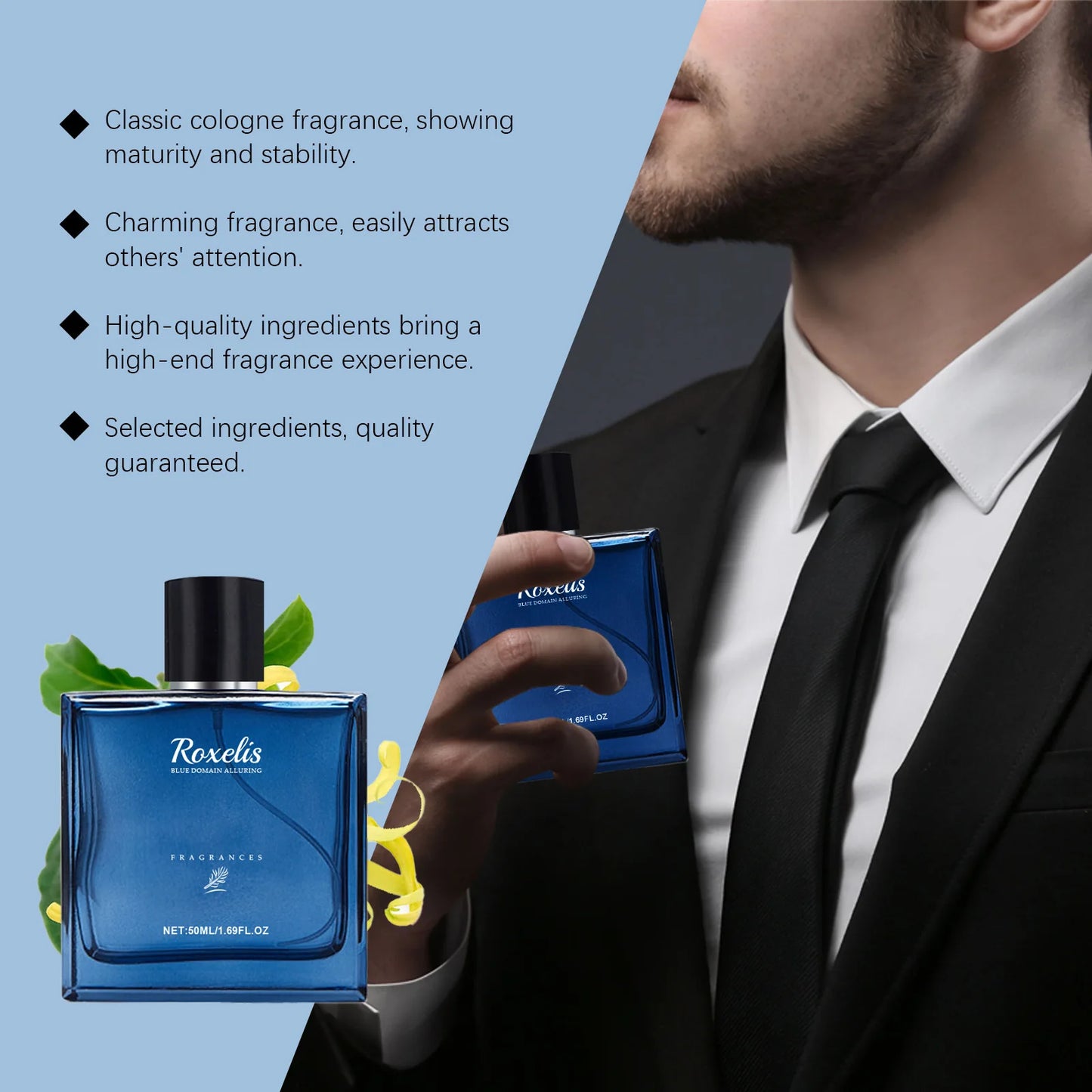Cologne Perfume Spray Light Fragrance Fresh Increase Charm Lasting Attraction Sexual Flirting Pheromone Romantic Dating Perfume