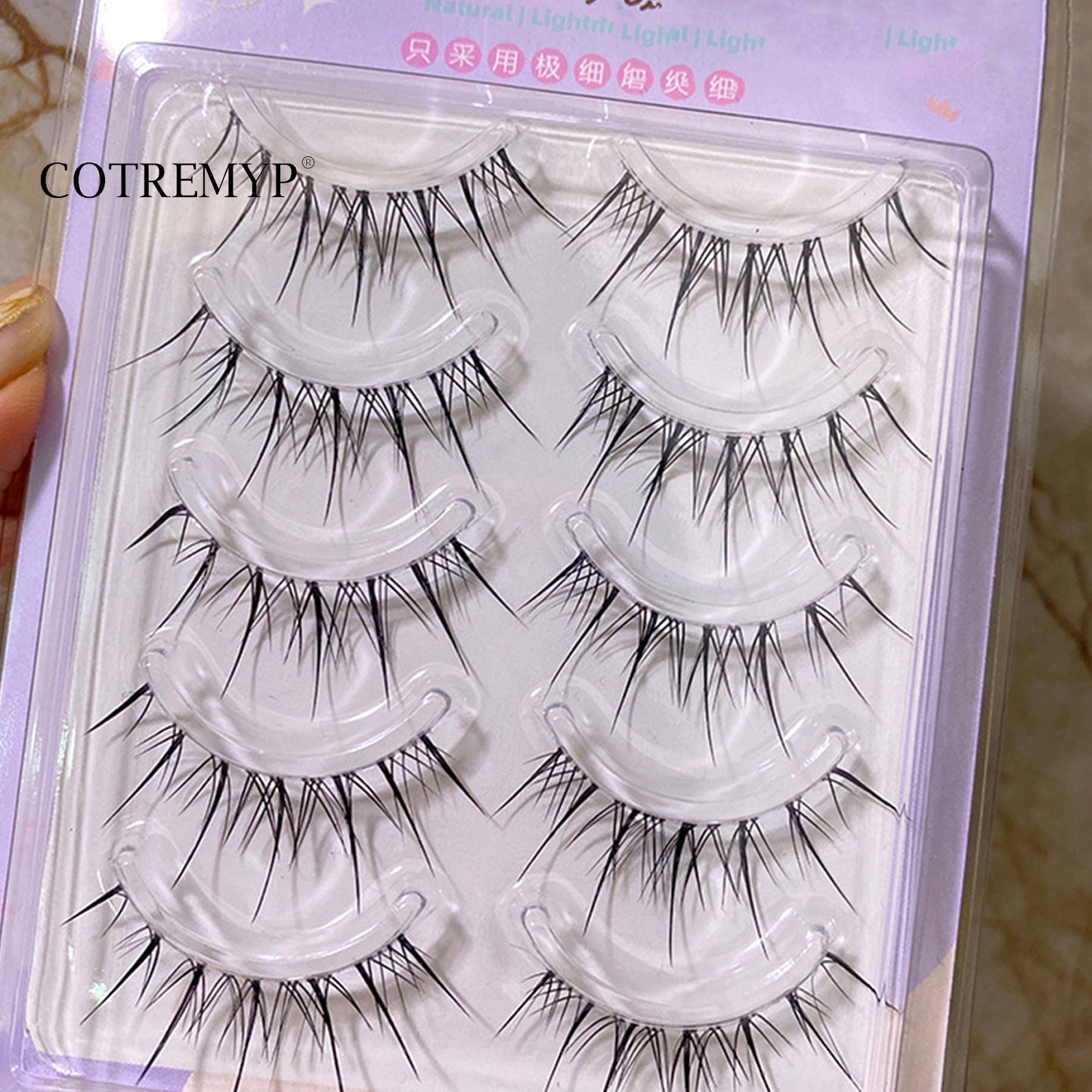 lashes strips natrual eyelashes extensions DIY Grafting Clusters Lengthening Wispy Curly Eyelashes for Eyes Beauty Lovers Girls