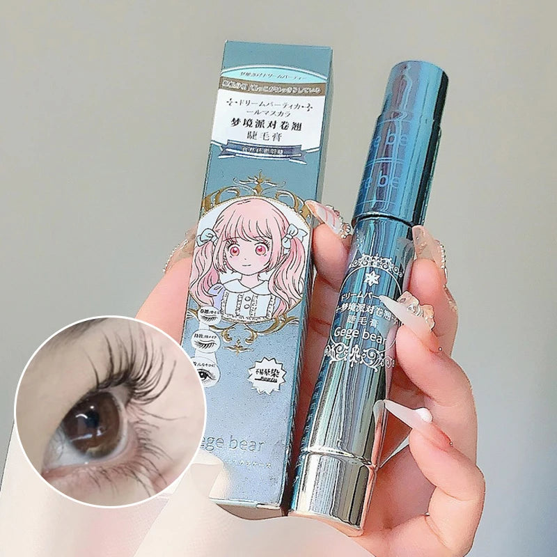 Fiber base mascara case is waterproof, thin and long, not easy to smudging and lengthening Long natural curling