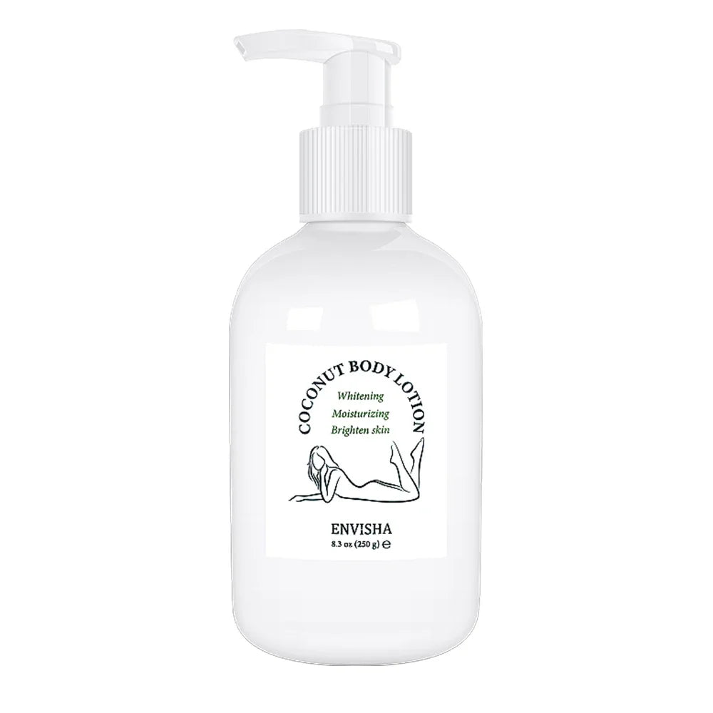 Body Lotion Butter Skin Care Coconut Oil Face Cream Whitening Moisturizing Brightening Collagen Remove Melanin Beauty Health
