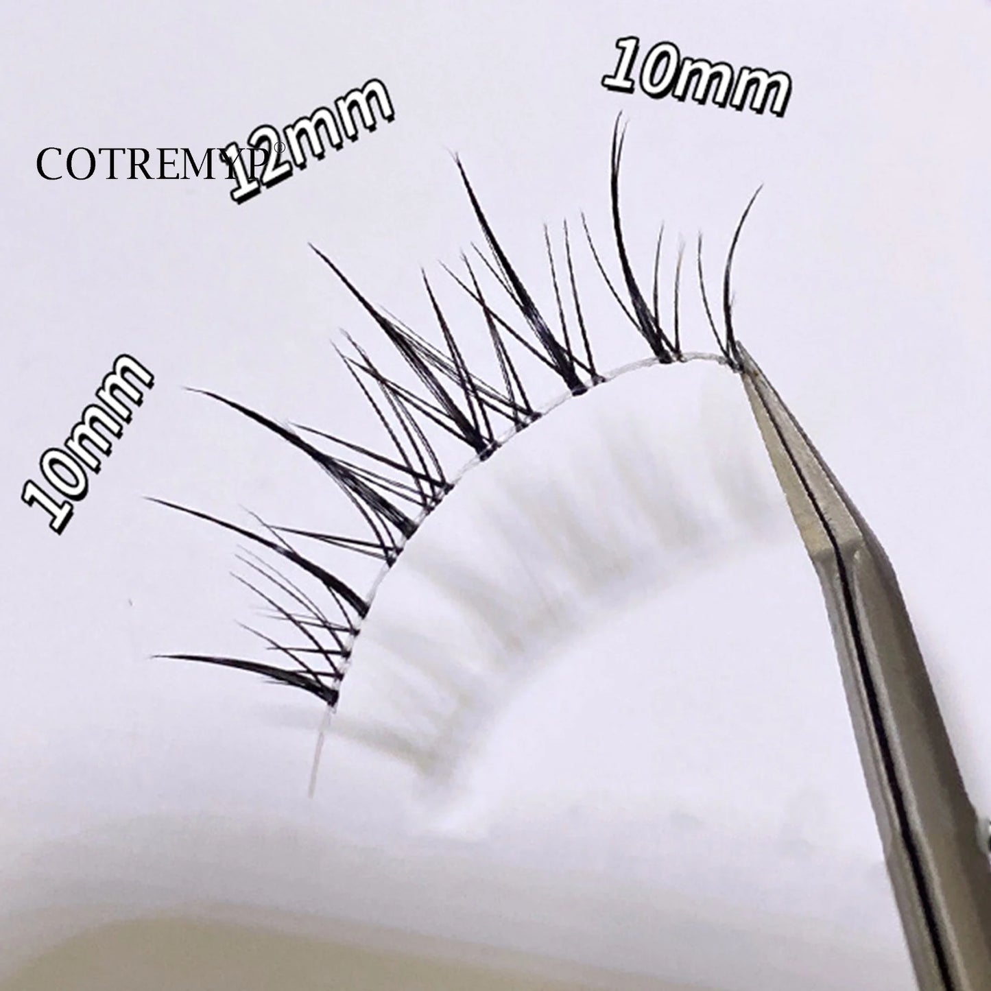 lashes strips natrual eyelashes extensions DIY Grafting Clusters Lengthening Wispy Curly Eyelashes for Eyes Beauty Lovers Girls