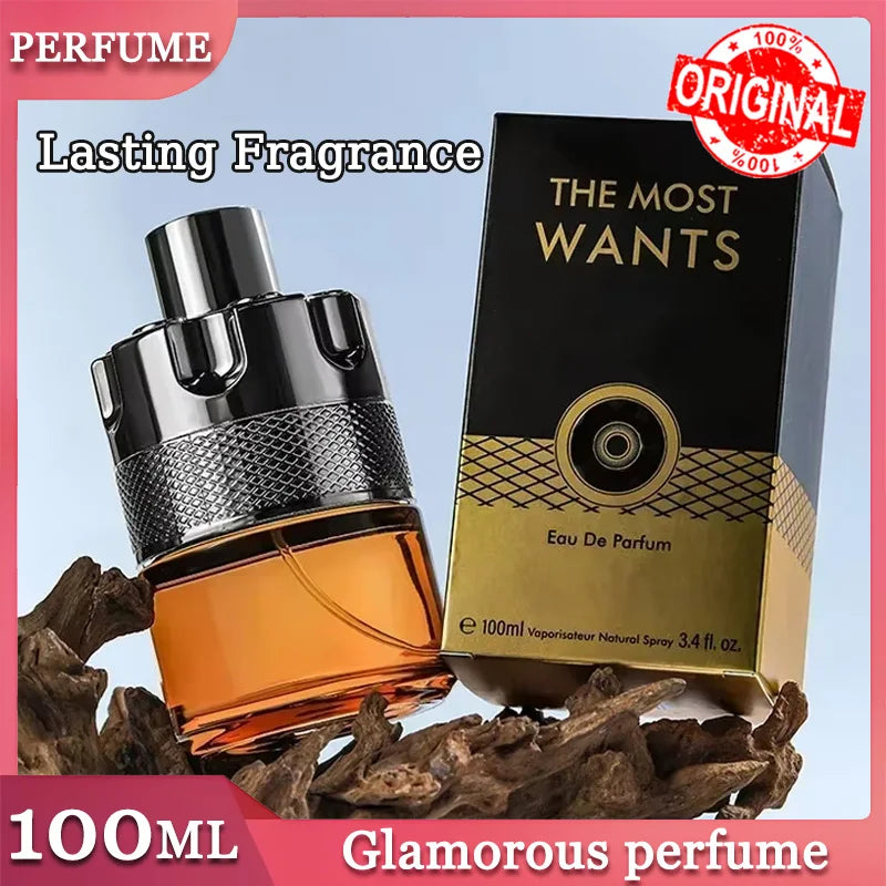 100ml Mens Charm Cologne Original Perfumes High Quality Strong Pheromones Attract Women Suitable Going Out Parties Fragrance