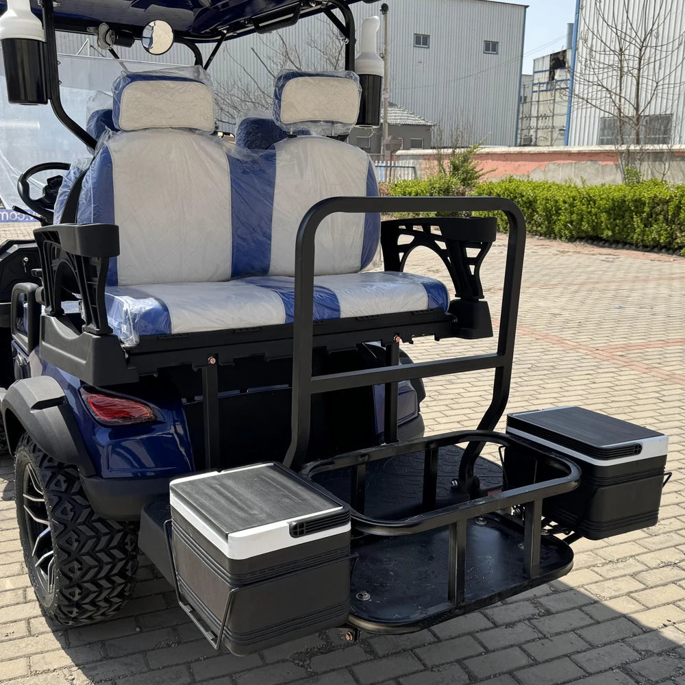 Brand New 4 Wheel Utility Vehicle 2 4 6 Seater 48/60/72V Electric Scooter Club Car Off Road Golf Cart With Rear Cargo Box