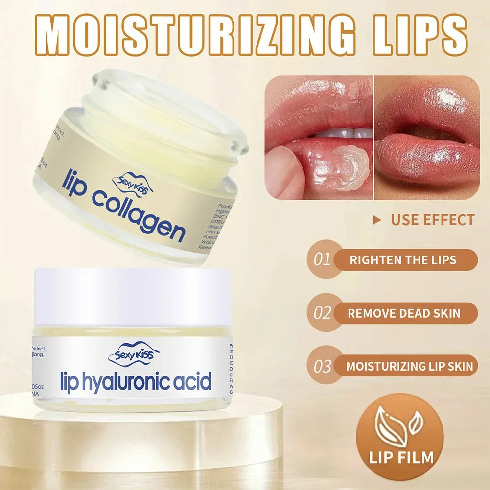 Lip Collagen Soothing and Moisturizing Delicate Lips To Prevent Cracking Freezing Exfoliation Day Night Repair Lip Care Products