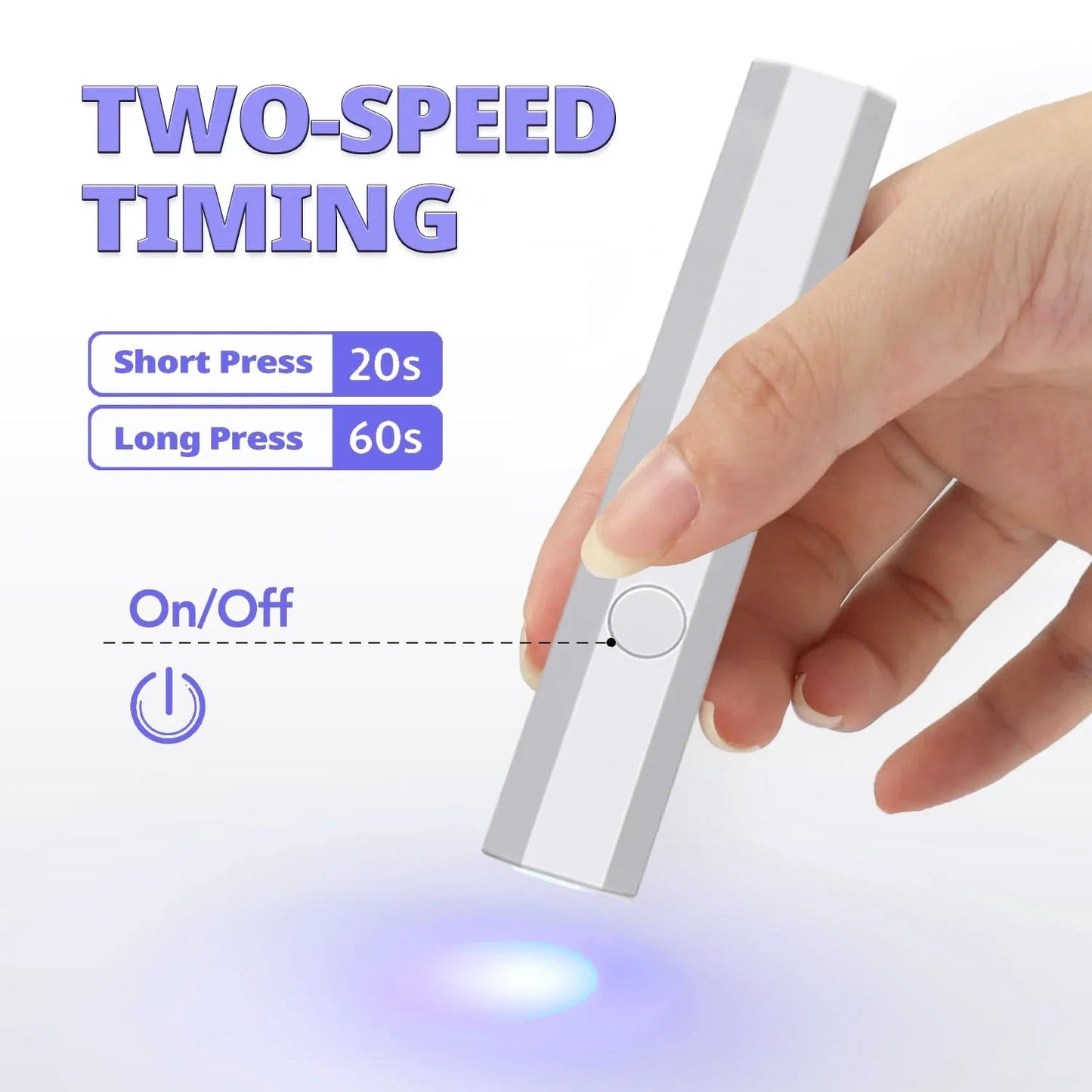 Mini UV LED Nail Lamp - Image #0