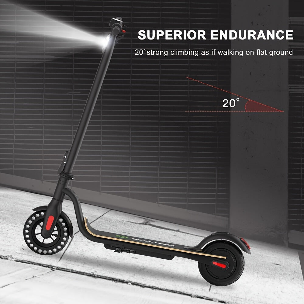 MEGAWHEELS S10 Lightweight And Foldable Electric Scooter for Adults with 8" Wheels, 5.2Ah Battery, 250W Motor, Electronic Brake And Bright LED Headlight, Supports 25km/h Max Speed, 3 Speed Modes And 10-15km Mileage