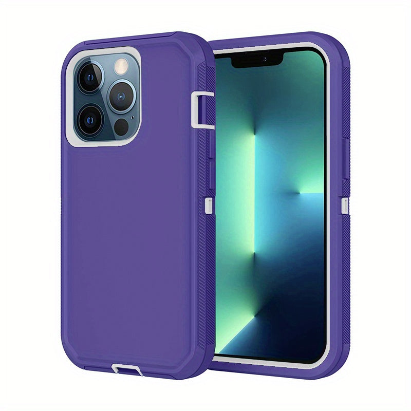 For IPhone 13 Promax Case, Heavy Duty Drop Protection, Full Body Rugged Shockproof Dust Proof 3- Layer Tough Protective Phone Cover For Apple IPhone 13 Pro Max Gift For Birthday/Easter/President's Day/Boy/Girlfriends
