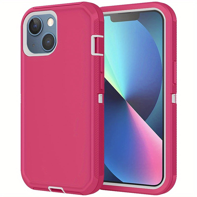 For IPhone 14 Case, Heavy Duty Drop Protection, Full Body Rugged Shockproof Dust Proof 3- Layer Tough Protective Phone Cover For Apple IPhone 14 Gift For Birthday/Easter/President's Day/Boy/Girlfriends