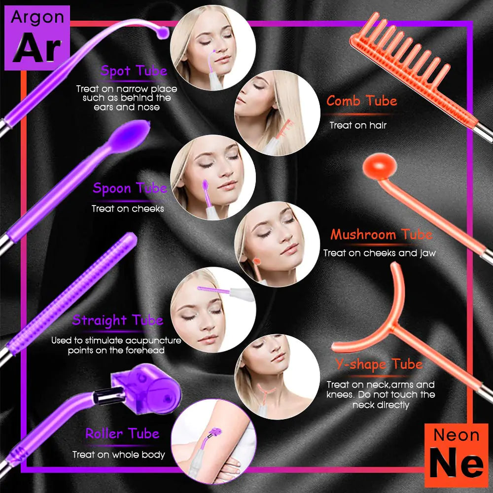 7-in-1 High Frequency Acne Wand - Image #0