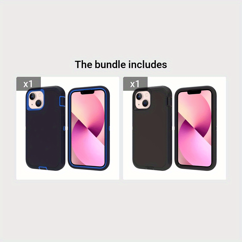 For IPhone 14 Case, Heavy Duty Drop Protection, Full Body Rugged Shockproof Dust Proof 3- Layer Tough Protective Phone Cover For Apple IPhone 14 Gift For Birthday/Easter/President's Day/Boy/Girlfriends